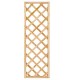 Trellis geïmpregneerd diagonaal met rechte lijst 180x60 cm